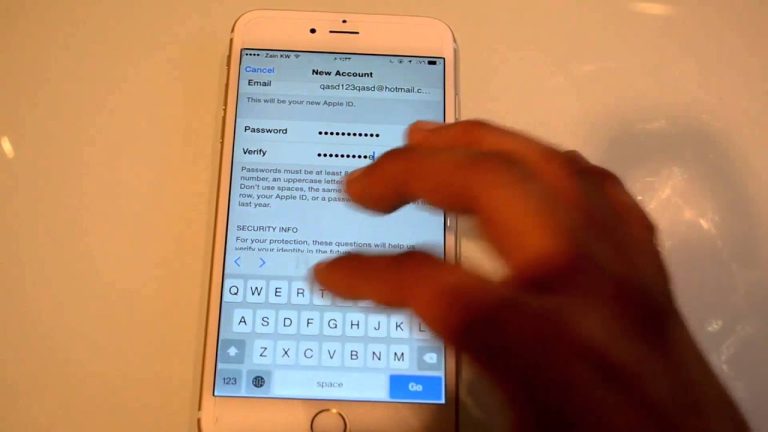 كيف اسوي لي حساب في الاب ستور