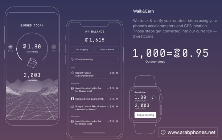 كيف اسوي حساب في sweatcoin؟